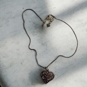 Brighton Geneva Heart filigree necklace